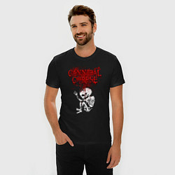 Футболка slim-fit Cannibal Corpse skeleton, цвет: черный — фото 2