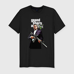 Футболка slim-fit GTA 5 Mafia, цвет: черный