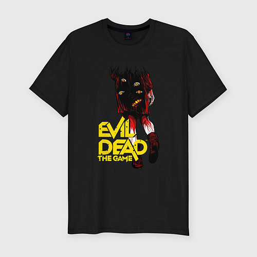 Мужская slim-футболка Игра Evil Dead / Черный – фото 1