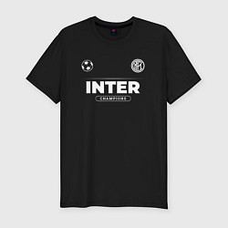 Футболка slim-fit Inter Форма Чемпионов, цвет: черный