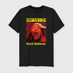 Мужская slim-футболка Rock Believer Album