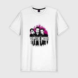 Футболка slim-fit DEPECHE MODE GLOBAL SPIRIT TOUR, цвет: белый