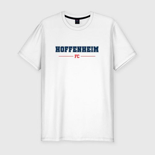 Мужская slim-футболка Hoffenheim FC Classic / Белый – фото 1