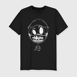 Футболка slim-fit DnB - Smile, цвет: черный