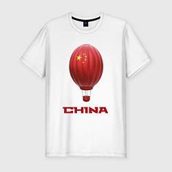 Мужская slim-футболка 3d aerostat China