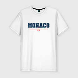 Футболка slim-fit Monaco FC Classic, цвет: белый