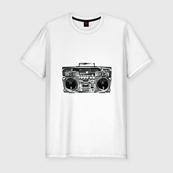 Футболка slim-fit Wu-Tang Boombox, цвет: белый