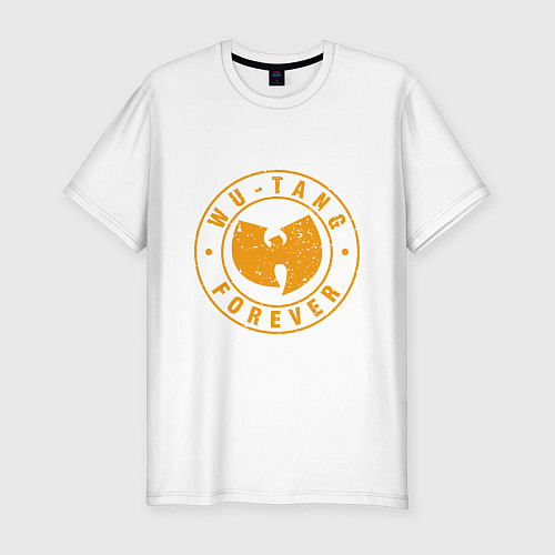 Мужская slim-футболка Wu-Tang - Forever / Белый – фото 1