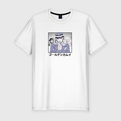 Футболка slim-fit Golden Kamuy team, цвет: белый