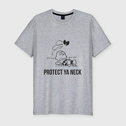 Мужская slim-футболка WU Protect Ya Neck