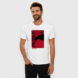 Футболка slim-fit Кэн Рюгудзи -Токийские мстители, цвет: белый — фото 2