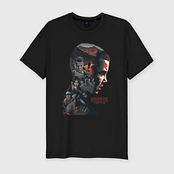 Футболка slim-fit Stranger Things - eleven, цвет: черный