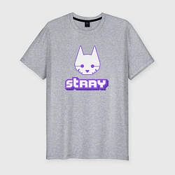 Футболка slim-fit Stray x Twitch, цвет: меланж