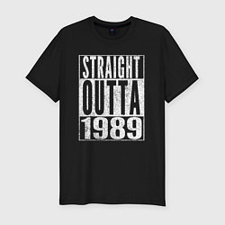 Мужская slim-футболка Прямиком из 1989