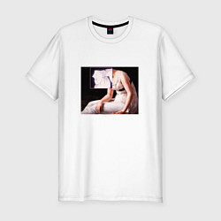 Мужская slim-футболка Евангелион Лилит Рей