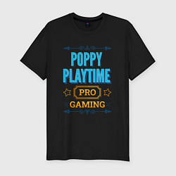 Мужская slim-футболка Игра Poppy Playtime pro gaming
