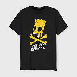 Футболка slim-fit Eat my shorts! Hype!, цвет: черный