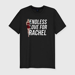 Футболка slim-fit Endless love for Rachel, цвет: черный