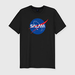 Футболка slim-fit SALAM, цвет: черный