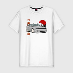 Футболка slim-fit Celica gt-four st183 JDM, цвет: белый