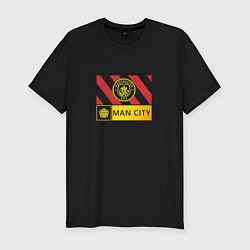 Мужская slim-футболка Manchester City - Stripe 202223