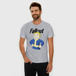 Футболка slim-fit Fallout blondie boy, цвет: меланж — фото 2