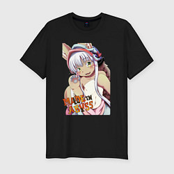 Футболка slim-fit Made in abyss - Nana, цвет: черный