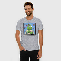 Футболка slim-fit Pepe brainshtorm, цвет: меланж — фото 2