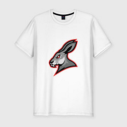 Футболка slim-fit Rabbit Team, цвет: белый