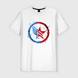 Футболка slim-fit Mass Effect Renegade - Paragon Combo, цвет: белый