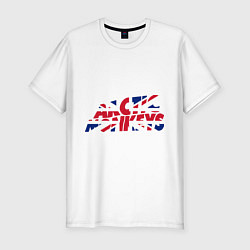 Мужская slim-футболка Arctic monkeys Britain