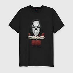 Футболка slim-fit Seven slipknot, цвет: черный