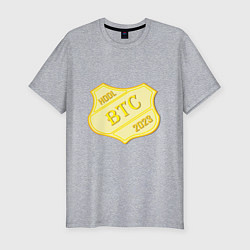 Мужская slim-футболка Bitcoin 2023
