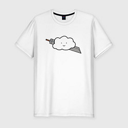 Мужская slim-футболка Cloud Strife