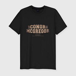 Мужская slim-футболка Conor MMA champion