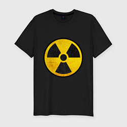 Мужская slim-футболка Atomic Nuclear