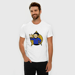 Футболка slim-fit Spoke - vault boy, цвет: белый — фото 2