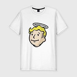 Футболка slim-fit Holly vault boy, цвет: белый