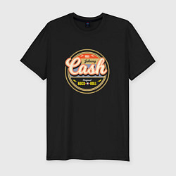 Мужская slim-футболка Johnny Cash