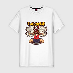 Мужская slim-футболка Ghibli Mononoke