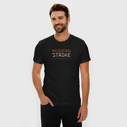 Футболка slim-fit Логотип Modern Strike Online, цвет: черный — фото 2