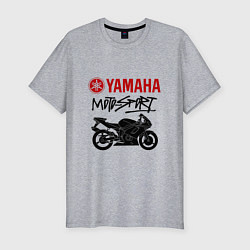 Мужская slim-футболка Yamaha - motorsport
