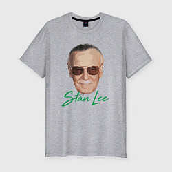 Футболка slim-fit Mister Stan Lee, цвет: меланж