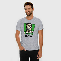 Футболка slim-fit Doom BFG, цвет: меланж — фото 2