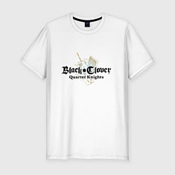 Мужская slim-футболка Black Clover