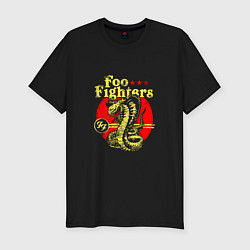 Футболка slim-fit Foo fighters musical, цвет: черный