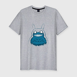 Мужская slim-футболка Totoro Darko
