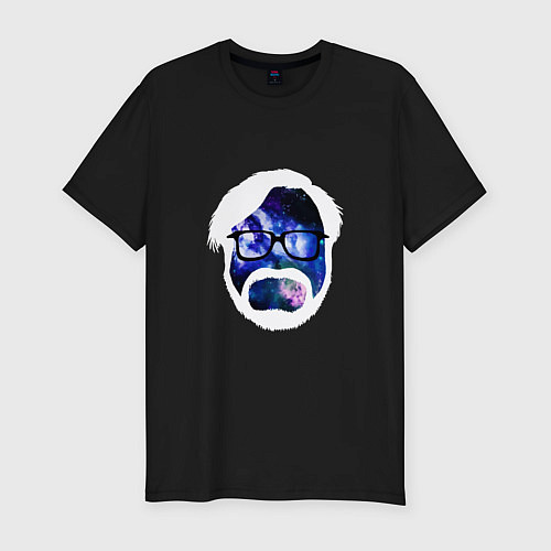 Мужская slim-футболка Вселенная Миядзаки / Черный – фото 1
