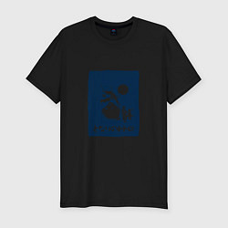 Футболка slim-fit Тоторо и друзья, цвет: черный