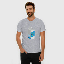 Футболка slim-fit Milk one pack vagodroch, цвет: меланж — фото 2